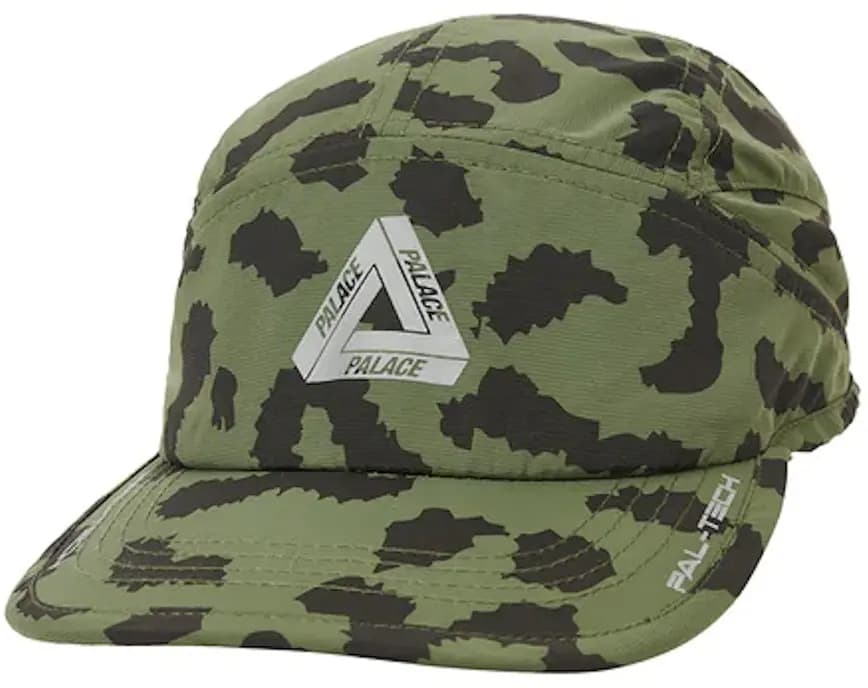 Mũ Palace M-Tech Shell Running Hat 'Olive Cheetah' Mũ Palace M-Tech Shell Running Hat 'Olive Cheetah'
