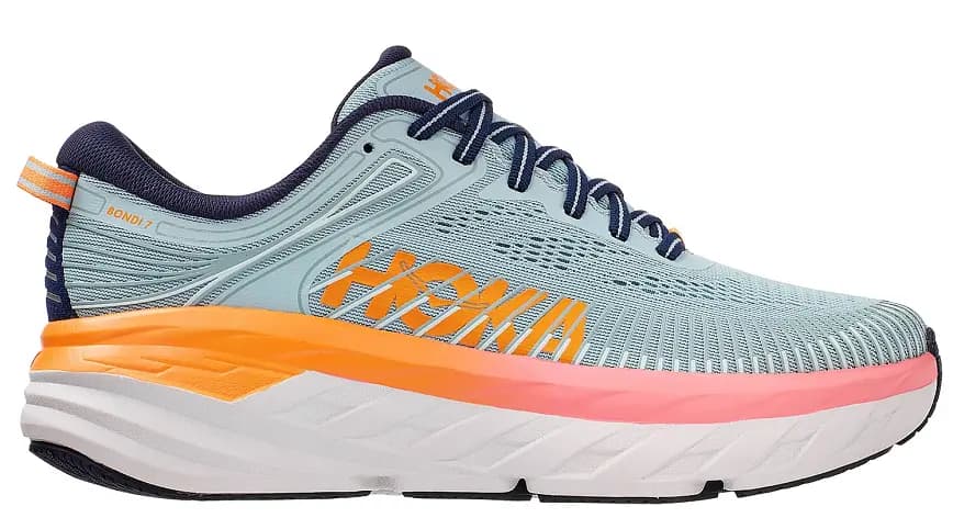 Giày Hoka Bondi 7 'Orange Pink Blue' 1110519-BHBI Giày Hoka Bondi 7 'Orange Pink Blue' 1110519-BHBI