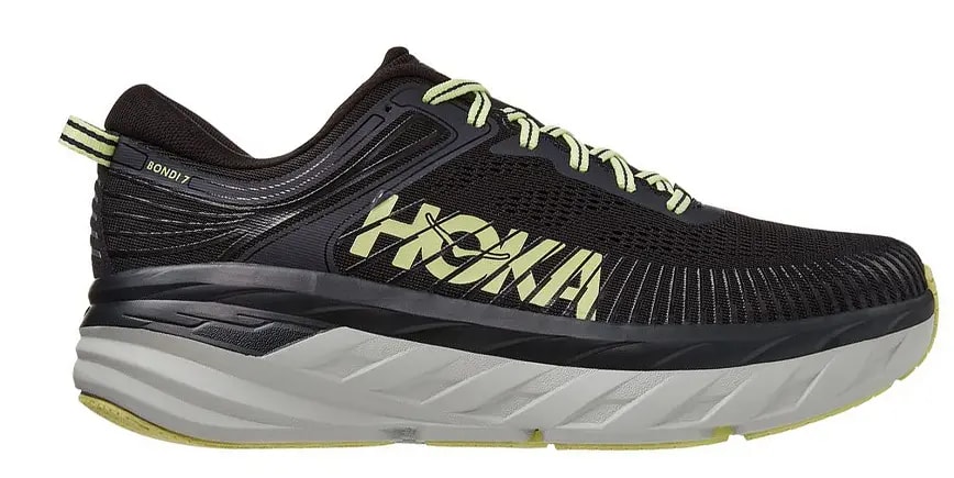 Giày Hoka Bondi 7 Wide Black 1110530-BGBT — kich-thuoc: 42 Giày Hoka Bondi 7 Wide Black 1110530-BGBT — kich-thuoc: 42