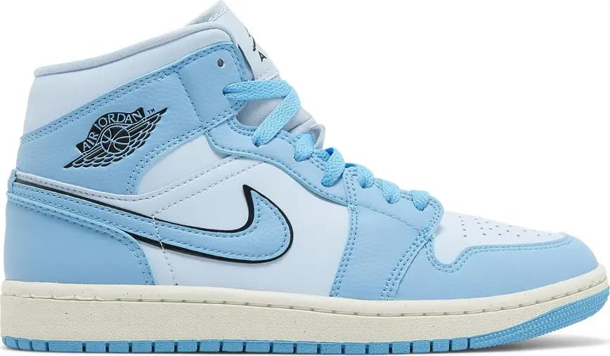 Giày Nike Air Jordan 1 Mid SE 'Ice Blue' DV1302-400 Giày Nike Air Jordan 1 Mid SE 'Ice Blue' DV1302-400