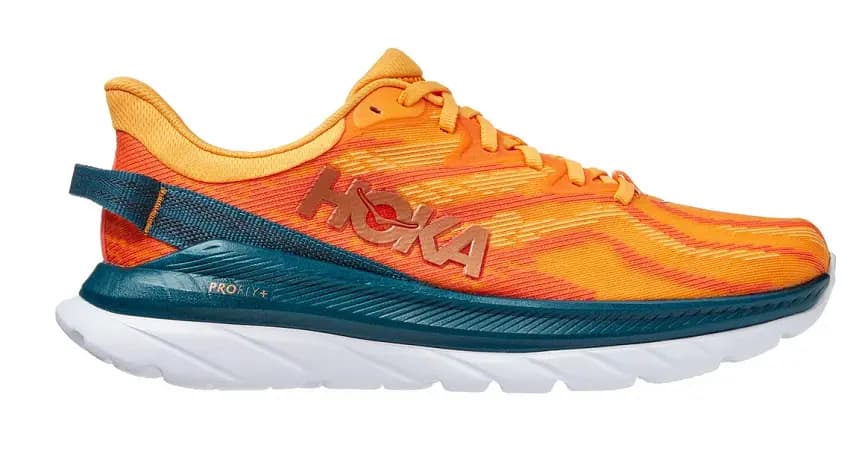Giày Hoka Mach Supersonic Blue Orange 1130250-RYCM Giày Hoka Mach Supersonic Blue Orange 1130250-RYCM