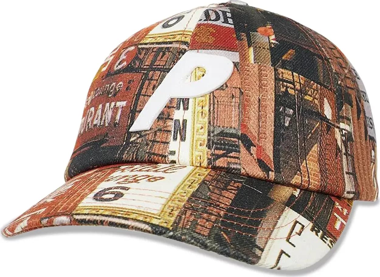 Mũ Palace P 6-Panel 'Downtown Red' Mũ Palace P 6-Panel 'Downtown Red'