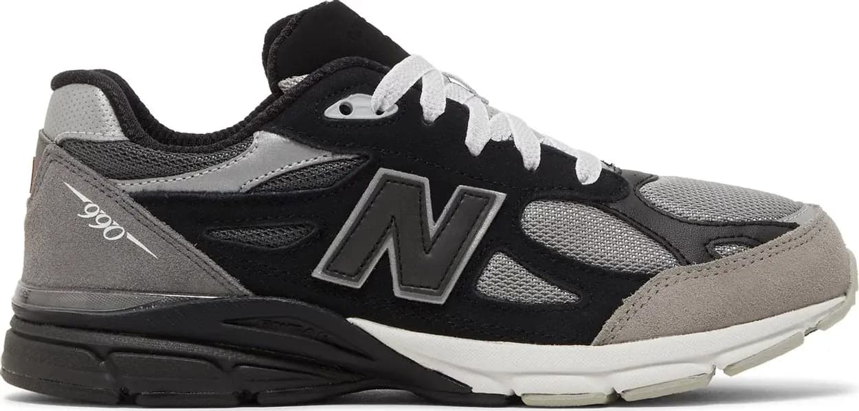 Giày New Balance DTLR x 990v3 Big Kid 'GR3YSCALE' GC990DR3 Giày New Balance DTLR x 990v3 Big Kid 'GR3YSCALE' GC990DR3