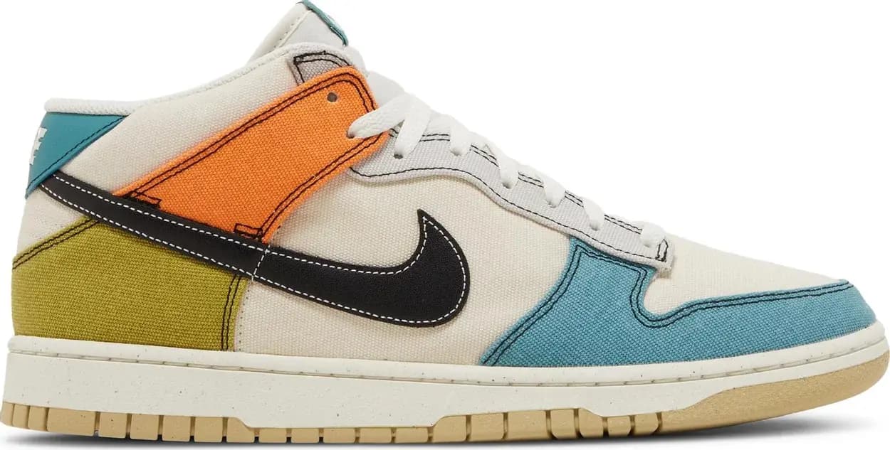 Giày Nike Dunk Mid 'Pale Ivory Multi-Color' DV0830-100 Giày Nike Dunk Mid 'Pale Ivory Multi-Color' DV0830-100