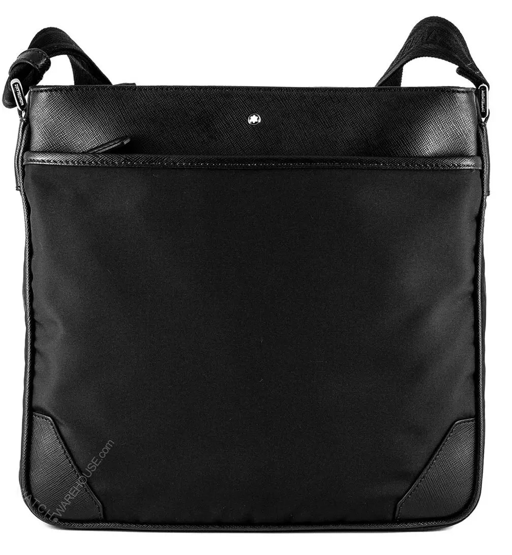 Túi Montblanc Sartorial Medium Nylon Black Leather Trim Jet Reporter 116797 — kich-thuoc: lien-he-order Túi Montblanc Sartorial Medium Nylon Black Leather Trim Jet Reporter 116797 — kich-thuoc: lien-he-order
