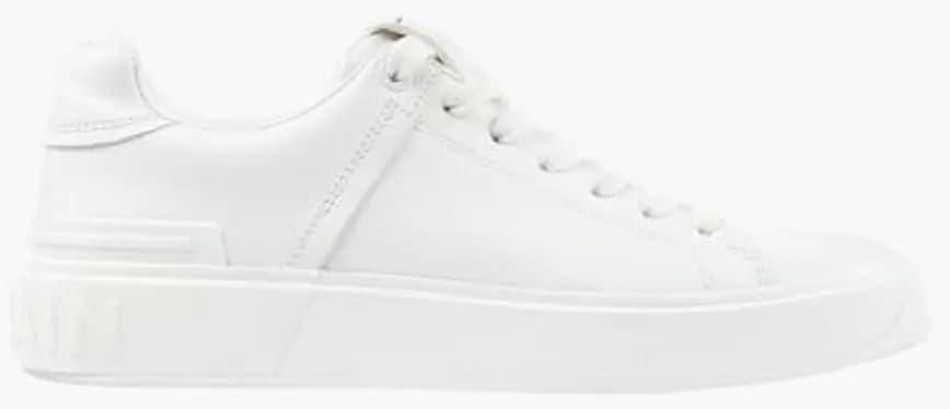 Giày Balmain B-court Calfskin 'White' VN1C580LSCL0FA Giày Balmain B-court Calfskin 'White' VN1C580LSCL0FA