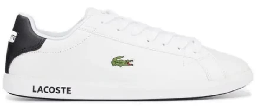Giày Lacoste Grazie 2 SMA Leather White Black 740SMA0075-147 Giày Lacoste Grazie 2 SMA Leather White Black 740SMA0075-147