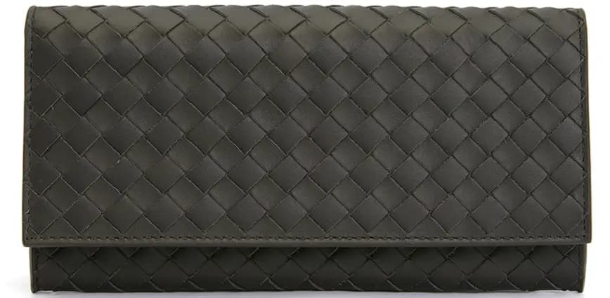 Ví Bottega Veneta Espresso Intrecciato 'Brown' 120697-V4651-2006 Ví Bottega Veneta Espresso Intrecciato 'Brown' 120697-V4651-2006