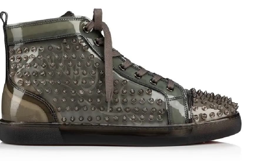 Giày Christian Louboutin Louix Ray 'Trasp Fume' 1220864I519 Giày Christian Louboutin Louix Ray 'Trasp Fume' 1220864I519