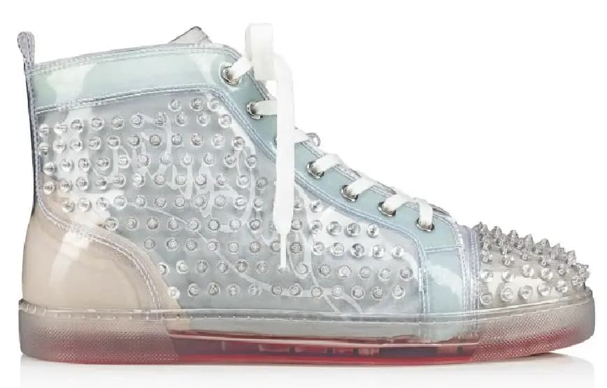 Giày Christian Louboutin Louix Ray 'Trasp Clear' 1220864W429 Giày Christian Louboutin Louix Ray 'Trasp Clear' 1220864W429