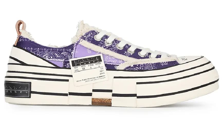 Giày xVESSEL G.O.P Violet Paisleys F21X14Z Giày xVESSEL G.O.P Violet Paisleys F21X14Z