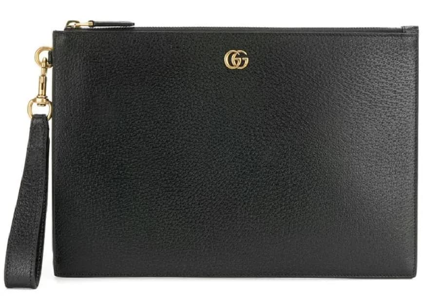Túi Gucci GG Marmont Leather Pouch 475317 DJ20T 1000 Túi Gucci GG Marmont Leather Pouch 475317 DJ20T 1000