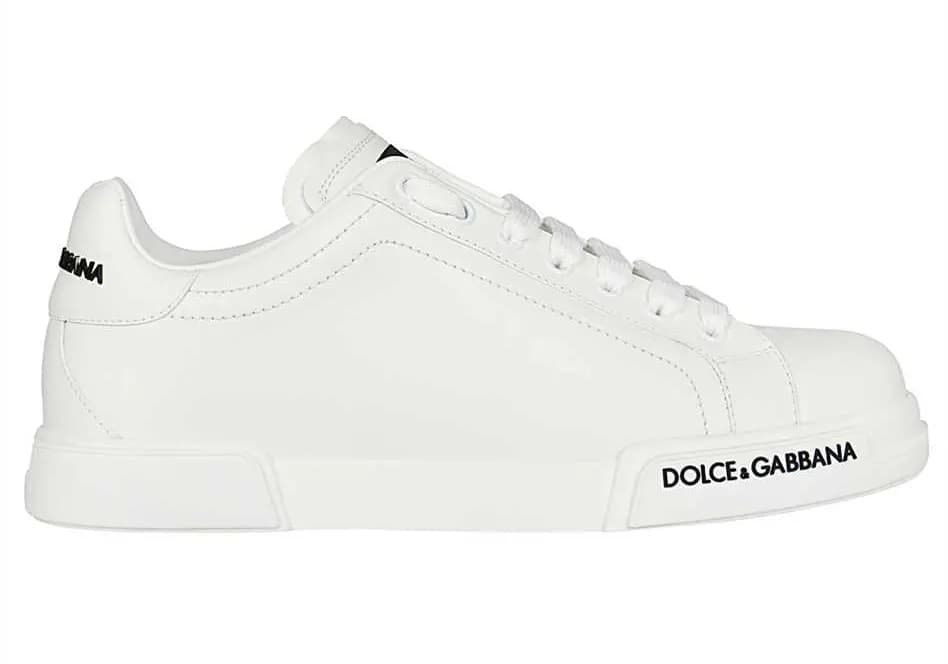 Giày Dolce & Gabbana Calf Nappa Portofino White CS1774-AA335-80001 Giày Dolce & Gabbana Calf Nappa Portofino White CS1774-AA335-80001