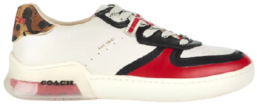 Giày Coach Citysole Court Trainers 'Chalk Electric Red' G5503-RR7 Giày Coach Citysole Court Trainers 'Chalk Electric Red' G5503-RR7