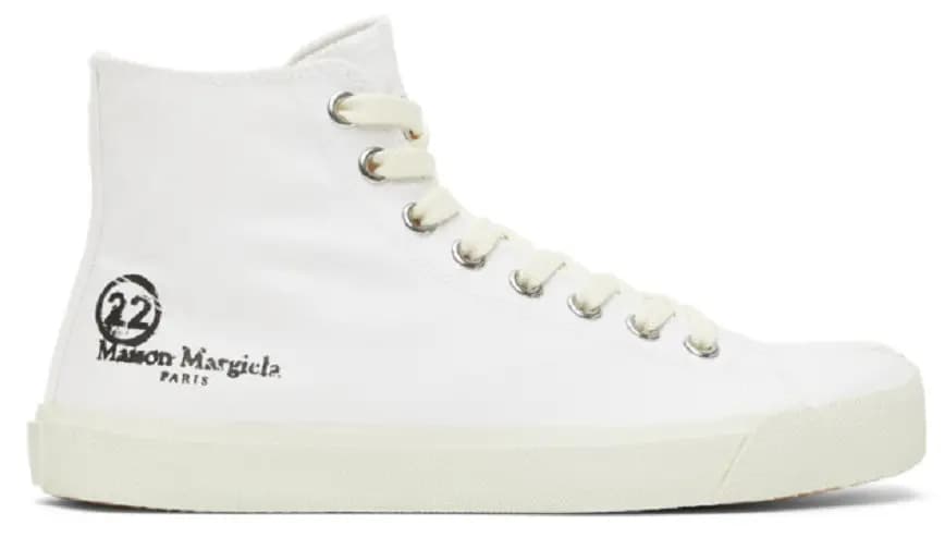 Giày Maison Margiela Tabi High 'White' S57WS0253P1875T1003 Giày Maison Margiela Tabi High 'White' S57WS0253P1875T1003