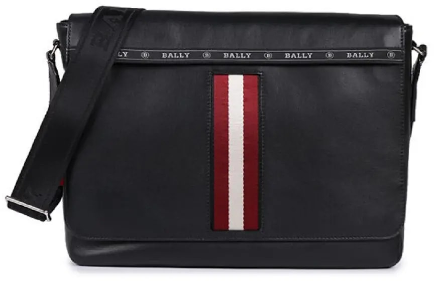 Túi Bally Hawick Leather Messenger 'Black' 6227998 — kich-thuoc: lien-he-order Túi Bally Hawick Leather Messenger 'Black' 6227998 — kich-thuoc: lien-he-order