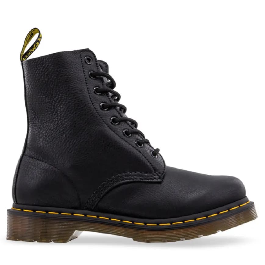Giày Dr. Martens Wmns Black Pascal Virginia Leather Boots 13512006 Giày Dr. Martens Wmns Black Pascal Virginia Leather Boots 13512006