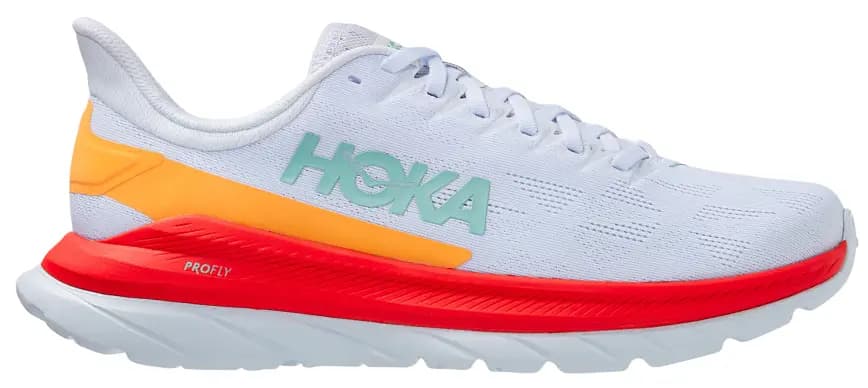 Giày Hoka Mach 4 'White Bright Orange' 1113529-WFS Giày Hoka Mach 4 'White Bright Orange' 1113529-WFS