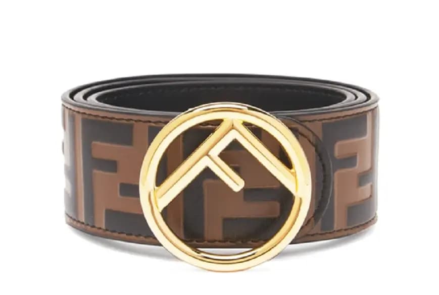 Thắt Lưng Fendi Brown Leather Belt 8C0585A5TLF13VK Thắt Lưng Fendi Brown Leather Belt 8C0585A5TLF13VK