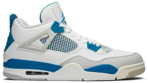 Giày Nike Air Jordan 4 Retro 'Military Blue' 2012 308497-105 Giày Nike Air Jordan 4 Retro 'Military Blue' 2012 308497-105
