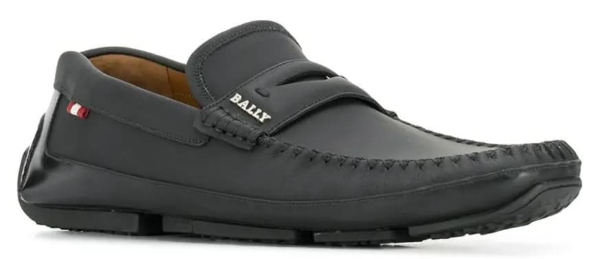 Giày Bally Men's Black Pintos Leather Loafers 'Black' 6222970 Giày Bally Men's Black Pintos Leather Loafers 'Black' 6222970