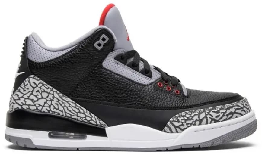 Giày Nike Air Jordan 3 Retro OG BG 'Black Cement' 854261-001 Giày Nike Air Jordan 3 Retro OG BG 'Black Cement' 854261-001