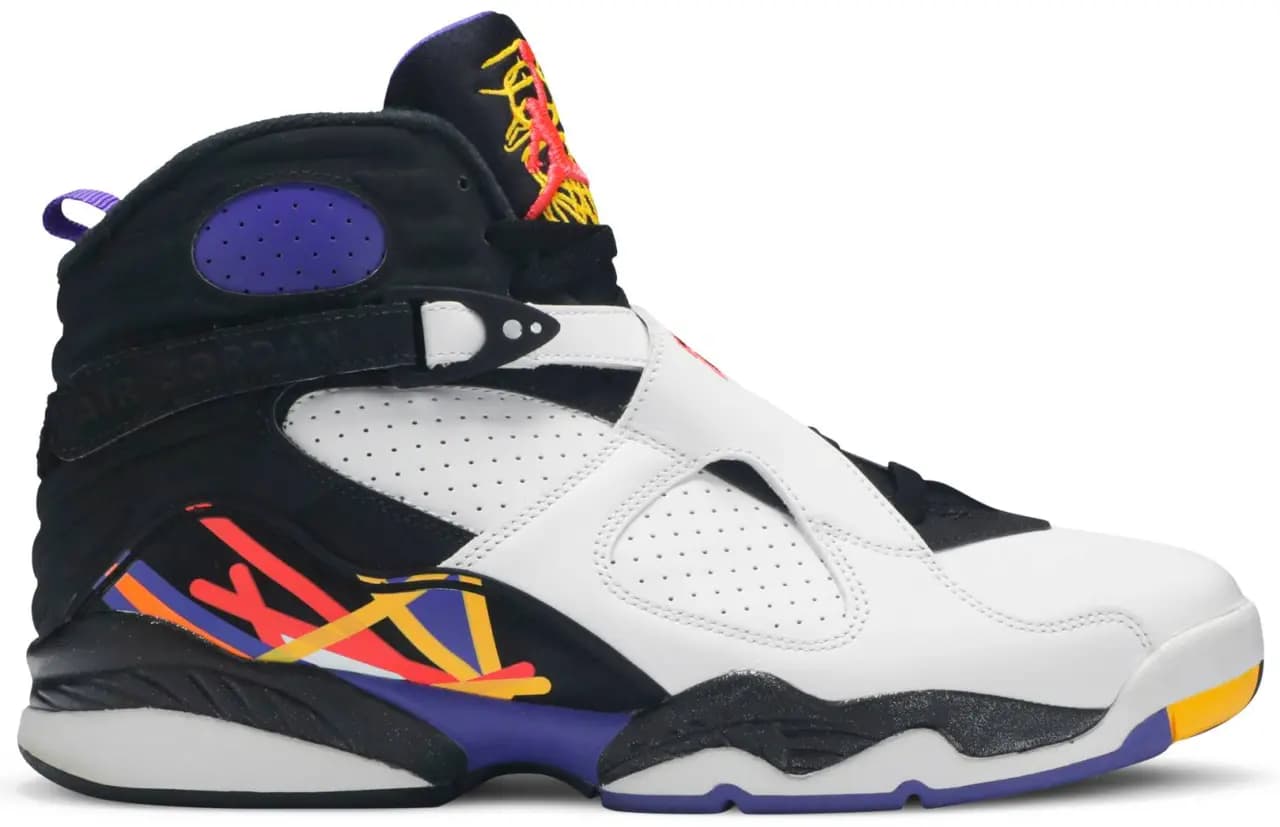 Giày Nike Air Jordan 8 'Three-Peat' 305381-142 Giày Nike Air Jordan 8 'Three-Peat' 305381-142