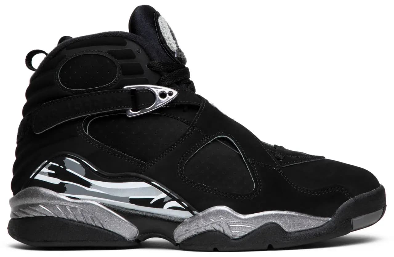 Giày Nike Air Jordan 8 Retro 'Chrome' 2015 305381-003 Giày Nike Air Jordan 8 Retro 'Chrome' 2015 305381-003