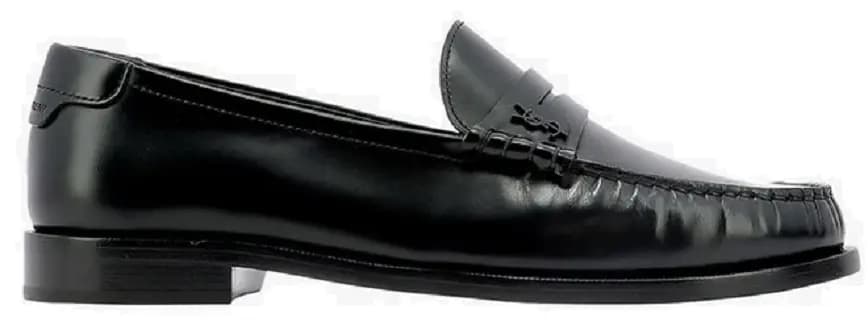 Giày Saint Laurent Logo Plaque Loafer 6304741VUVV1000 Giày Saint Laurent Logo Plaque Loafer 6304741VUVV1000