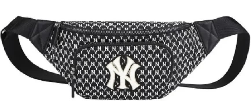 Túi MLB Waist Bag Monogram Black 32BGC9911-50L Túi MLB Waist Bag Monogram Black 32BGC9911-50L