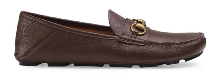 Giày Gucci Brown Horsebit Men's Leather Driver 548604-BXO00-2254 Giày Gucci Brown Horsebit Men's Leather Driver 548604-BXO00-2254