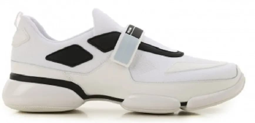 Giày Prada Cloudbust Series White Fabric Velcro Casual Sneakers 20G064-3K5X-F0BET Giày Prada Cloudbust Series White Fabric Velcro Casual Sneakers 20G064-3K5X-F0BET