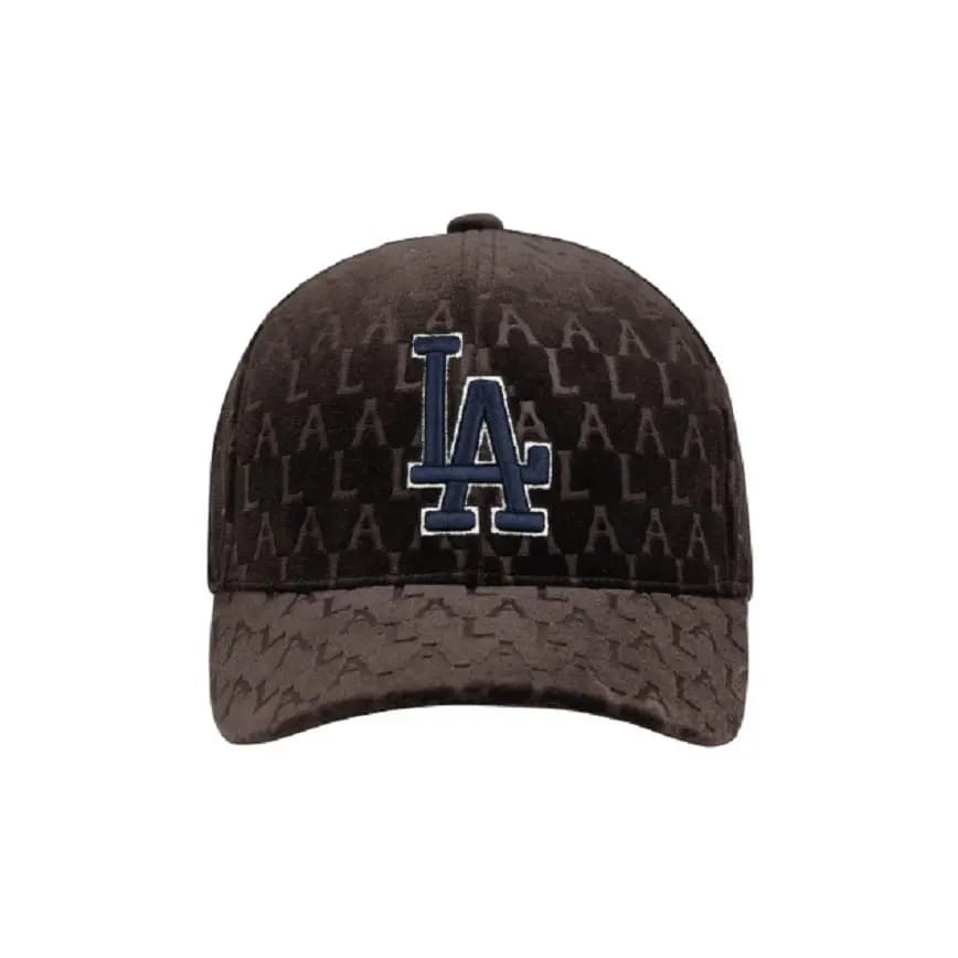 Mũ MLB LA Dodgers Velvet Monogram Brown 32CPXM941-07A Mũ MLB LA Dodgers Velvet Monogram Brown 32CPXM941-07A