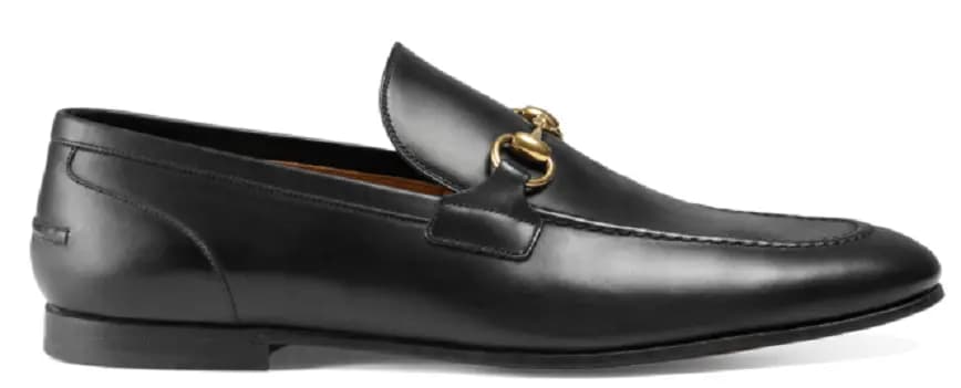 Giày Gucci Jordaan Leather Loafer 406994 BLM00 1000 Giày Gucci Jordaan Leather Loafer 406994 BLM00 1000