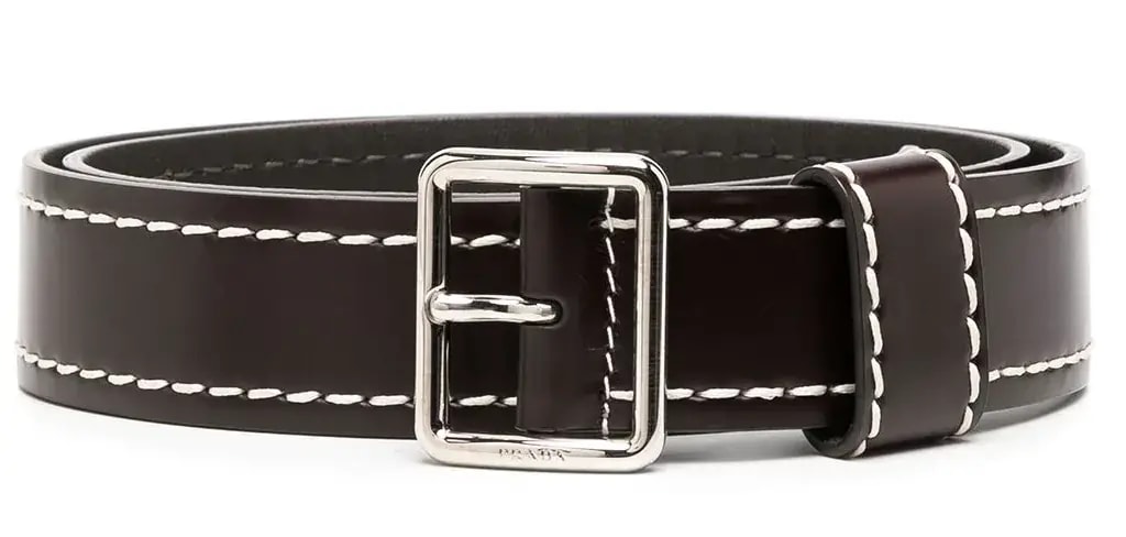 Thắt Lưng Prada Contrast-Stitch Belt 2C60682B4OF0003 Thắt Lưng Prada Contrast-Stitch Belt 2C60682B4OF0003