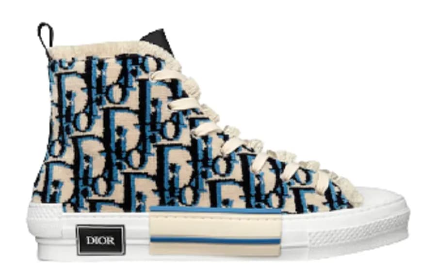 Giày Dior B23 High 'Beige Black Navy Dior' 3SH129ZGT-H561 Giày Dior B23 High 'Beige Black Navy Dior' 3SH129ZGT-H561