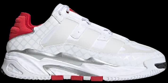 Giày Adidas Niteball Cloud White Red Core H67539 Giày Adidas Niteball Cloud White Red Core H67539
