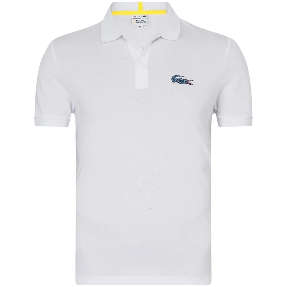 Áo Lacoste Men's Organic Cotton Pique Polo Shirt Big Logo PH6286-6PE — kich-thuoc: M Áo Lacoste Men's Organic Cotton Pique Polo Shirt Big Logo PH6286-6PE — kich-thuoc: M