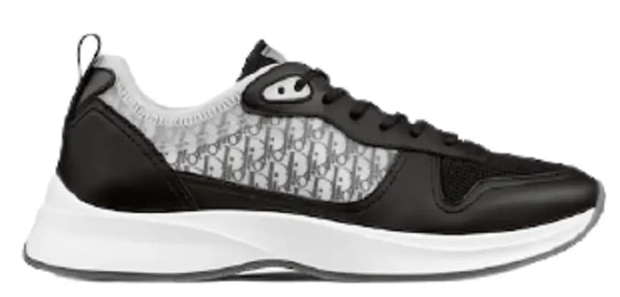 Giày Dior B25 Runner Sneaker Black Smooth Calfskin 3SN259ZJF-H968 Giày Dior B25 Runner Sneaker Black Smooth Calfskin 3SN259ZJF-H968