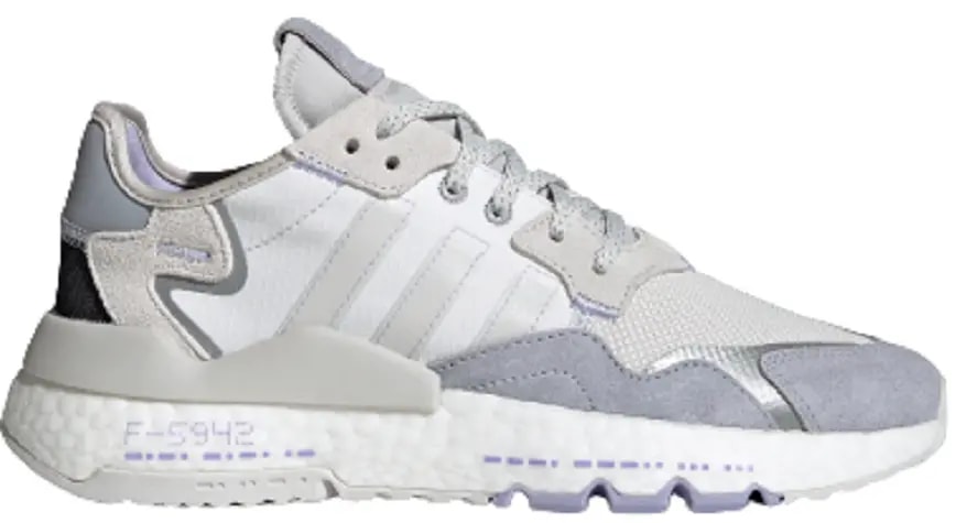 Giày Adidas Nite Jogger Cloud White Purple Grey H03250 — kich-thuoc: 37 1/3 Giày Adidas Nite Jogger Cloud White Purple Grey H03250 — kich-thuoc: 37 1/3