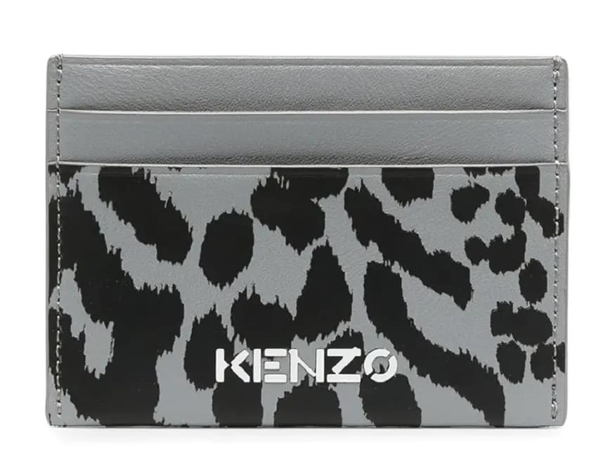 Ví Kenzo X Kansaiyamaoto Leather Card Case Anthractie FB55PM900L40 Ví Kenzo X Kansaiyamaoto Leather Card Case Anthractie FB55PM900L40