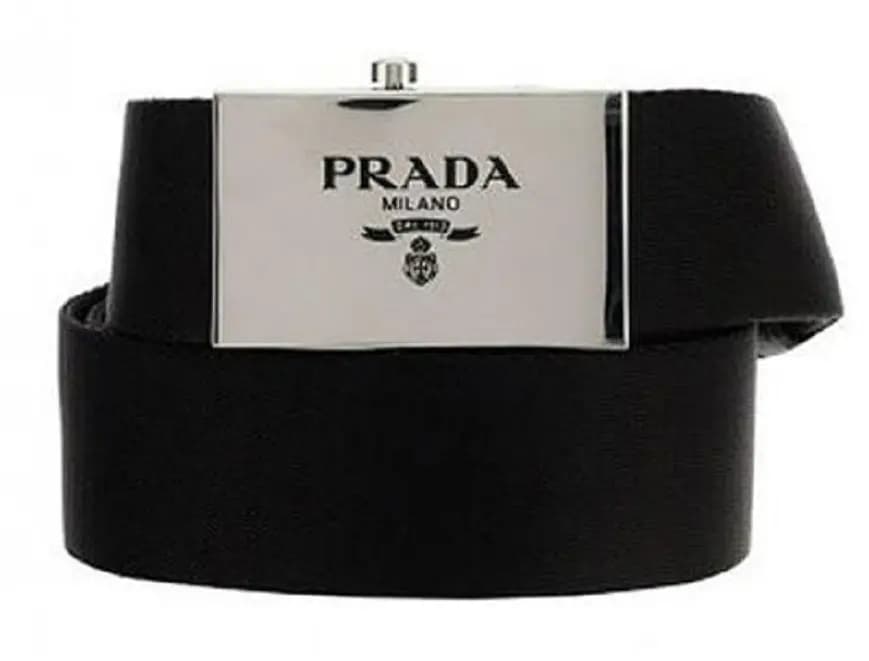 Thắt Lưng Prada Belt In Nero 2CN0232DMN-F0002 Thắt Lưng Prada Belt In Nero 2CN0232DMN-F0002