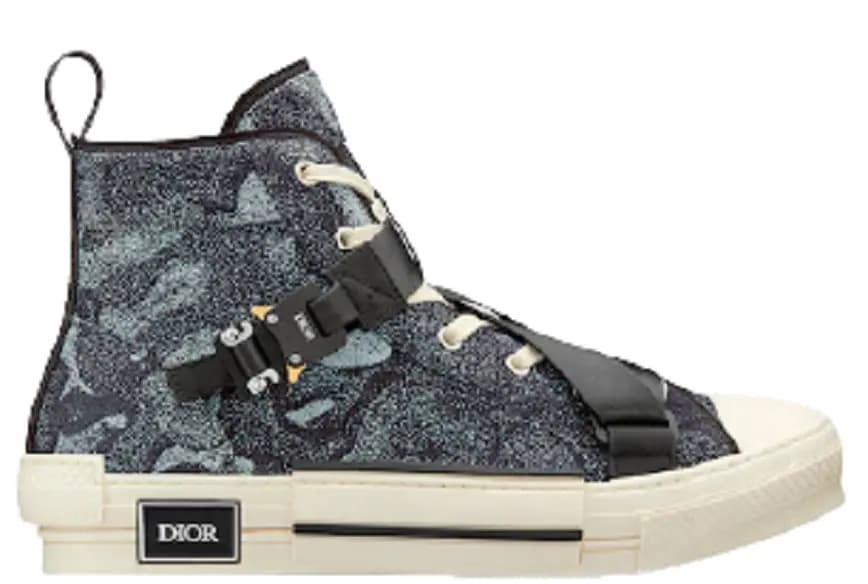 Giày Dior And Peter Doig B23 High-Top Sneaker Denim Camouflage Jacquard Giày Dior And Peter Doig B23 High-Top Sneaker Denim Camouflage Jacquard