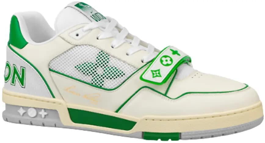 Giày Louis Vuitton LV Trainers 2021 'Green ' 1A98UX Giày Louis Vuitton LV Trainers 2021 'Green ' 1A98UX