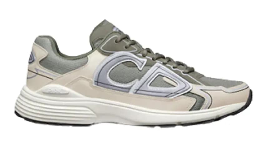 Giày Dior B30 Sneaker Olive Cream 3SN279ZLY-H661 Giày Dior B30 Sneaker Olive Cream 3SN279ZLY-H661