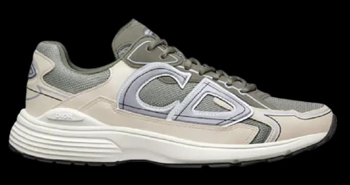 Giày Dior B30 Sneaker Olive Mesh and Cream Technical Fabric 3SN279ZLY-H661 Giày Dior B30 Sneaker Olive Mesh and Cream Technical Fabric 3SN279ZLY-H661