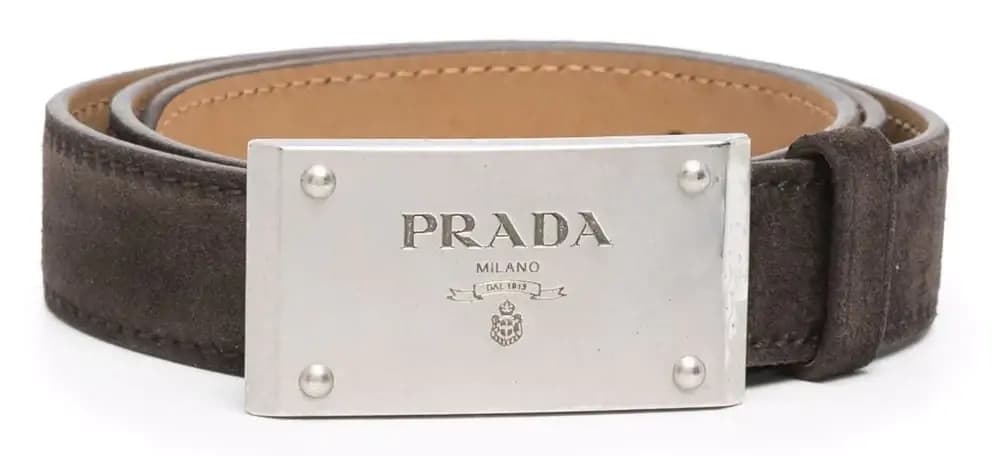 Thắt Lưng Prada Logo-Buckle Belt 2C437806SCMF0003 Thắt Lưng Prada Logo-Buckle Belt 2C437806SCMF0003