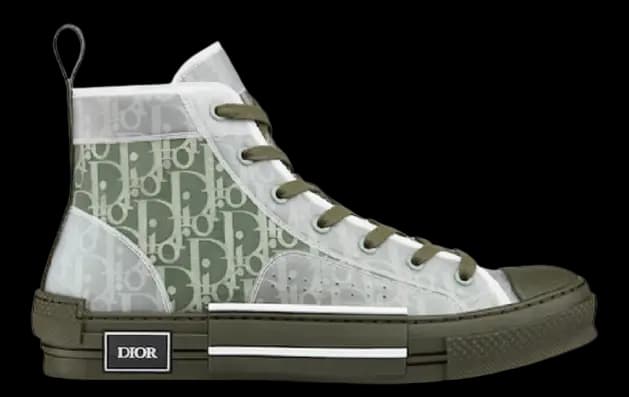 Giày Dior B23 High 'Olive Dior Oblique' 3SH118ZMK-H600 Giày Dior B23 High 'Olive Dior Oblique' 3SH118ZMK-H600