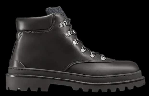 Giày Dior Explorer Ankle Boot Black Smooth Calfskin 3BO273ZKD_H969 Giày Dior Explorer Ankle Boot Black Smooth Calfskin 3BO273ZKD_H969