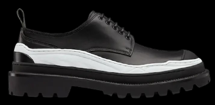Giày Dior and Sacai Derby Shore Black Smooth Calfskin 3DE332ZMP-H900 — kich-thuoc: lien-he-order Giày Dior and Sacai Derby Shore Black Smooth Calfskin 3DE332ZMP-H900 — kich-thuoc: lien-he-order